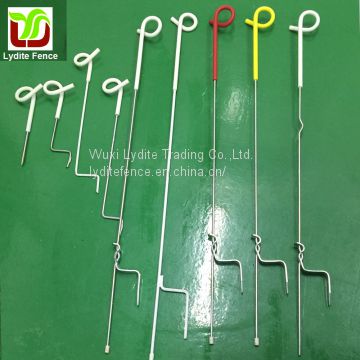 Lydite Steel Pigtail Post Steel Post Step in Pigtail Post For Electric fence