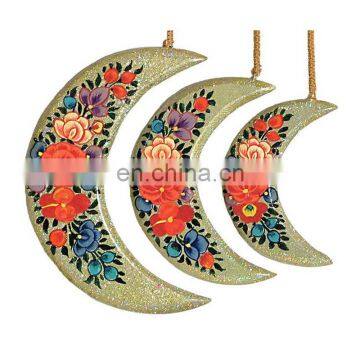 hand painted glass christmas ornaments india cheap