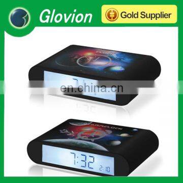 Top quality flip table alarm clock digital flip alarm clock bouncing alarm clock