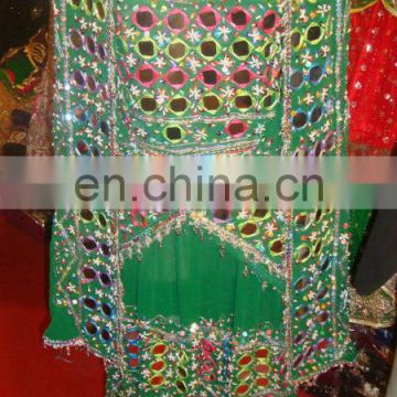 Afghan Dresses Tribal Kochi Mirror Design