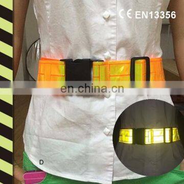 CE EN13356 Reflective Waistband,Reflective Belts