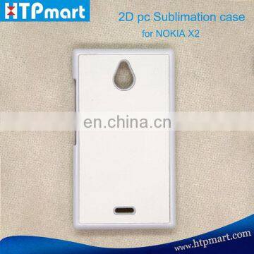 2D pc blank sublimation phone case mobile phone cover for nokia x2-01