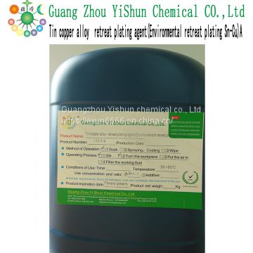 Metal stripping agents Tin copper alloy  retreat plating agent environmental retreat plating Sn-Cu removal agents