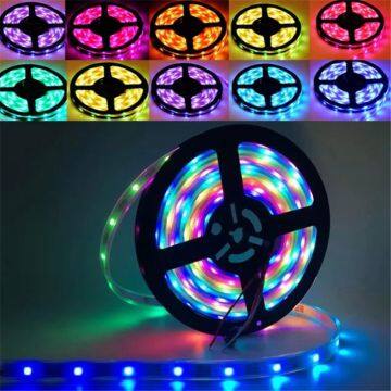 DC5V WS2812 Pixel Digital LED Strip 5050 RGB 30/60/144LED WS2812B LED Pixel Strip Light IP30 IP65 IP67 Waterproof photo-5