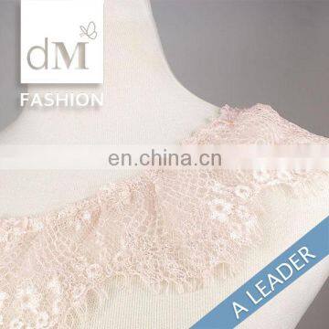 2015 Newest Style flower snowflake lace trim