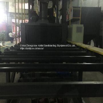 Conveying shot blasting machine