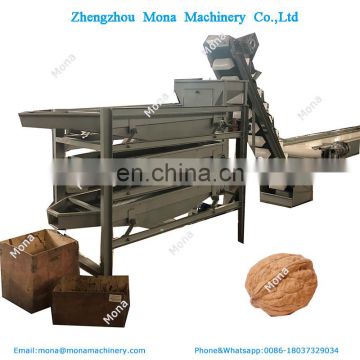 Nut shelling and screening product line