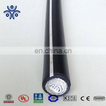 UL approval 1/0 2/0 alloy aluminum conductor pvc cable