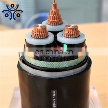 10KV 35KV xlpe insulated steel tape armoured 3 cores 240mm2 aluminum power cable