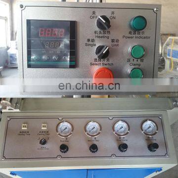 Three Head Single Surface Seamless Upvc Profile Window Door Welding Machine photo-3