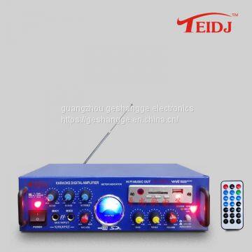Professional Power Karaoke Home Car AV-339FM Amplifier