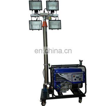 5m height lights mobile solar light tower