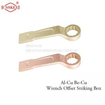 Wrench Offset Striking Box non sparking Aluminum bronze 24mm