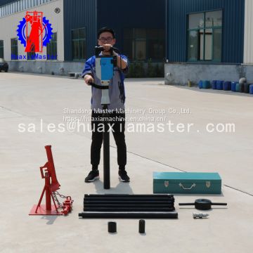 Household two-phase electric soil sampling rig sampling integrity and no pollution popular geological exploration rig