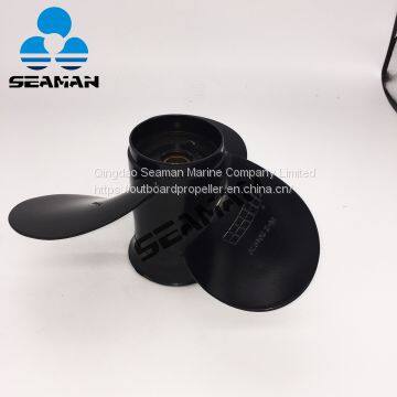 China New 9.25 x 8 Pitch Aluminum Outboard Propeller For Johnson Suzuki 4-Stroke 9.9 & 15 HP Outboard Engine photo-2