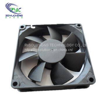 Customized 12V 0.4A 80*80*20MM Dual Ball Bearing Cooling Fan With 3wires photo-3