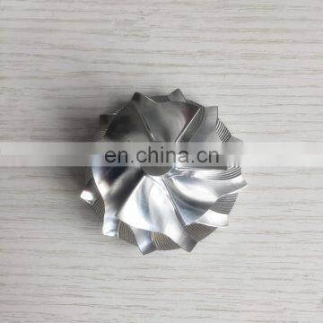 RHF5 44.95/59.00mm 6+6 blades high performance turbo turbocharger aluminum 2618/Billet/milling compressor wheel