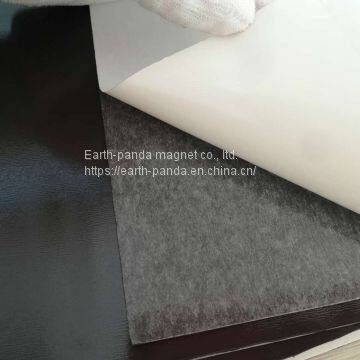 rubber magnet with self-adhesive;Adhesive backed magnetic rubber sheet;Flexible adhesive magnet sheet