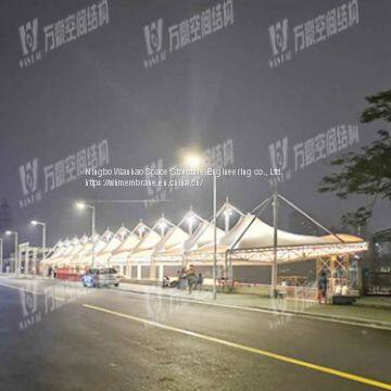 Dragon Boat Plaza Competition Stand Membrane Structure photo-2