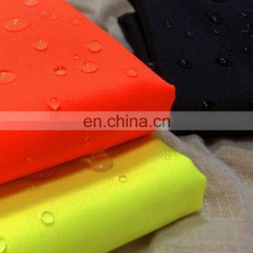 300D fluorescent color oxford fabric waterproof fabric for Ski-wear/vests fabric