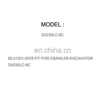 DIESEL ENGINE PARTS LINER CYLINDER-2A 65.01201-0078 FIT FOR CRAWLER EXCAVATOR DX230LC-9C