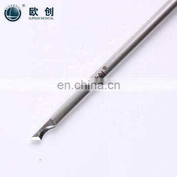 Surgical instruments laparoscopic bile duct scapel incision knife/Reusable Laparoscopic bile duct knife