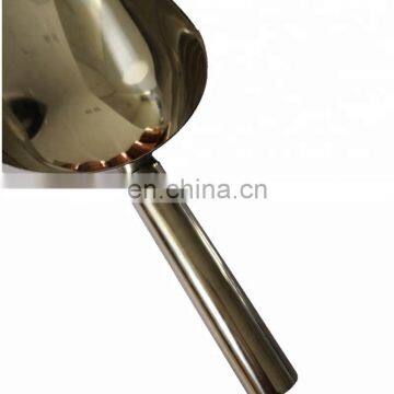 Thickened Stainless Steel Multi-purpose Round Bottoml Food Shovel photo-5