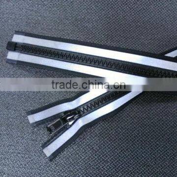 2014 Newest Fancy No.5 Open End Striped Tape Plastic Zipper