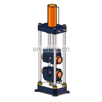 Electro-hydraulic Single Space Hydraulic Servo Tensile Force Strength Universal Testing Machine photo-5