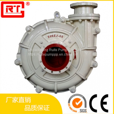 200zj-i-a60 slurry pump  Slurry pump manufacturer