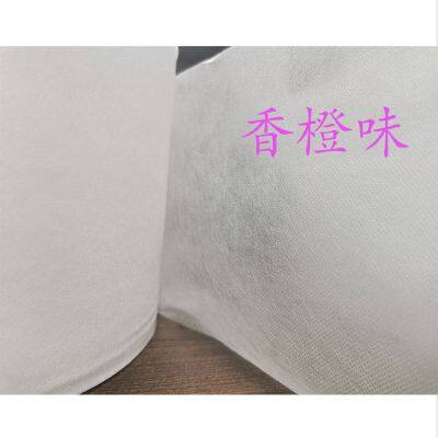 Orange Flavor Non-woven Fabric Disposable Fragrance Breathable Clear Non-woven Fabric photo-4