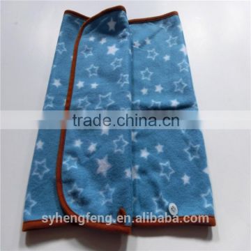 2016 Wholesale Soft printed polar fleece blanket