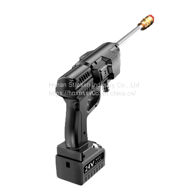 Car Wash High Pressure Water Gun Foam Gun Car Wash Spraying Cordless Car Washer photo-2