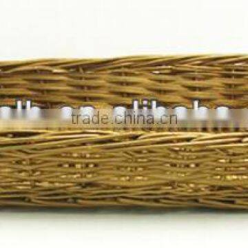 low wicker tray wholesale.