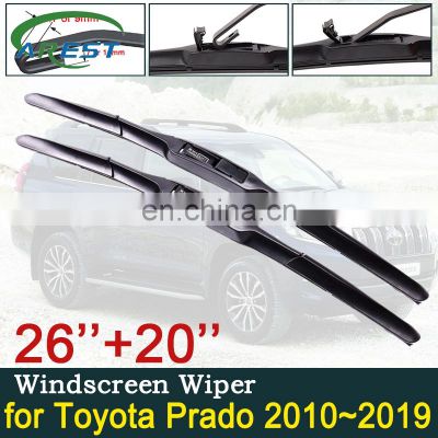 for Toyota Prado 150 J150 2010~2019 Car Wiper Blade Front Windscreen Windshield Wipers Car Accessories 2011 2012 2013 2014 2015