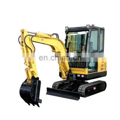 Top quality homemade excavator thumb small hydraulic excavator for garden