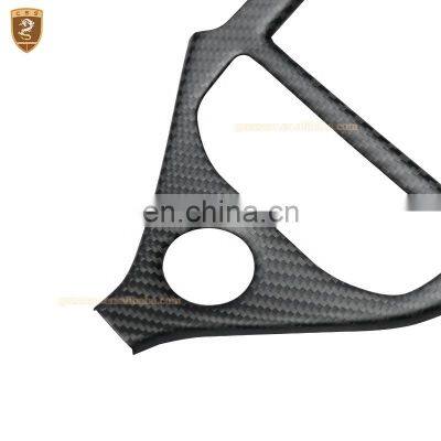Replacement Parts OEM Style Carbon Fiber Car Interior Decoration Screen Display Frame For Mclaren 720S photo-3