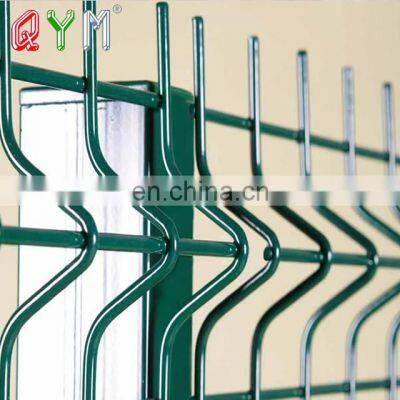 PVC Coated Triangle Bend Fence Welded Mesh Fence Metal 3D Fence photo-4