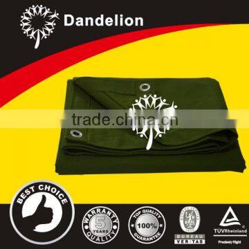 Green fire retardant Polyester canvas tarps