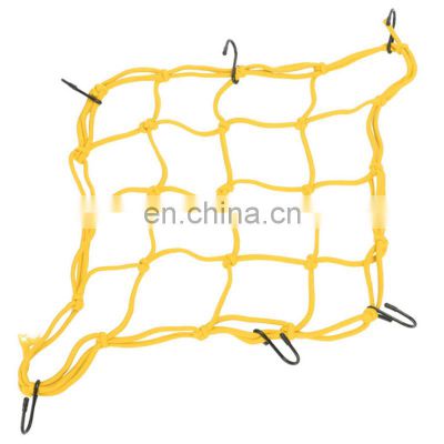 Mountain Bike Rear Rack Net Cover Bicycle Diy Luggage Cover Elastic Luggage Band Transparent Net Pocket