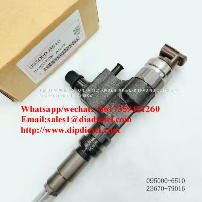 Diesel Fuel Denso Common Rail Injector 095000-6510 for sale