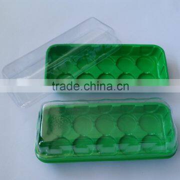 Plastic seed tray with lid--RGR1069