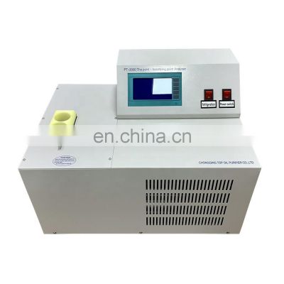 Automatic Pour Point Tester Lube Engine Oil Solidifying Point Analysis