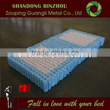 China manufacturer high carbon steel wire rod Pocket spring for mattress portable