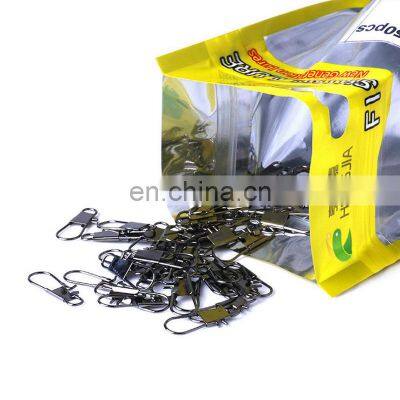 50pcs/bag Metal Pin Lure Fishing Buckle Tackle Accessories B Type Fishing Pin