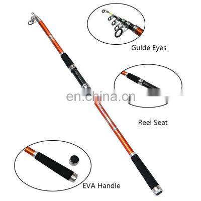 Ready to Ship Carbon Long Shot 3.3M Saltwater Telescopic Fishing Rod Distance Throwing Fishing Rod photo-3