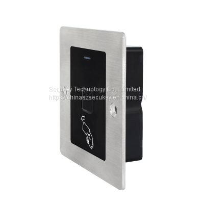 Secukey Embedded Access Control Fingerprint Reader 86*86mm Metal Case Biometric Reader photo-4