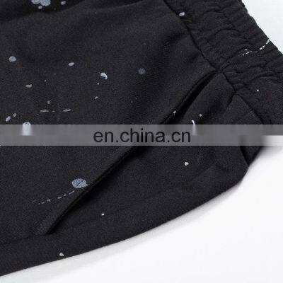 High Quality Yihao Men Print Gym Cotton Shorts photo-4