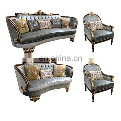 Luxury Sofas Solid Wood Living Room Sofa Sets Antique Style Furniture