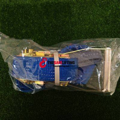 50mm x 5T Ratchet Tie Down With Double J Hooks photo-5